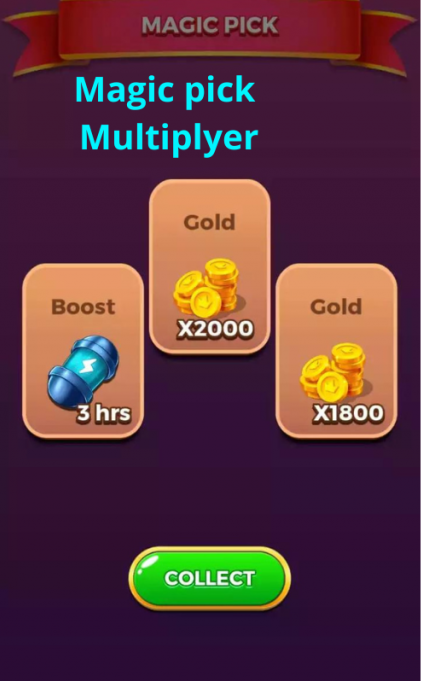 Get more multiplier by magic pick