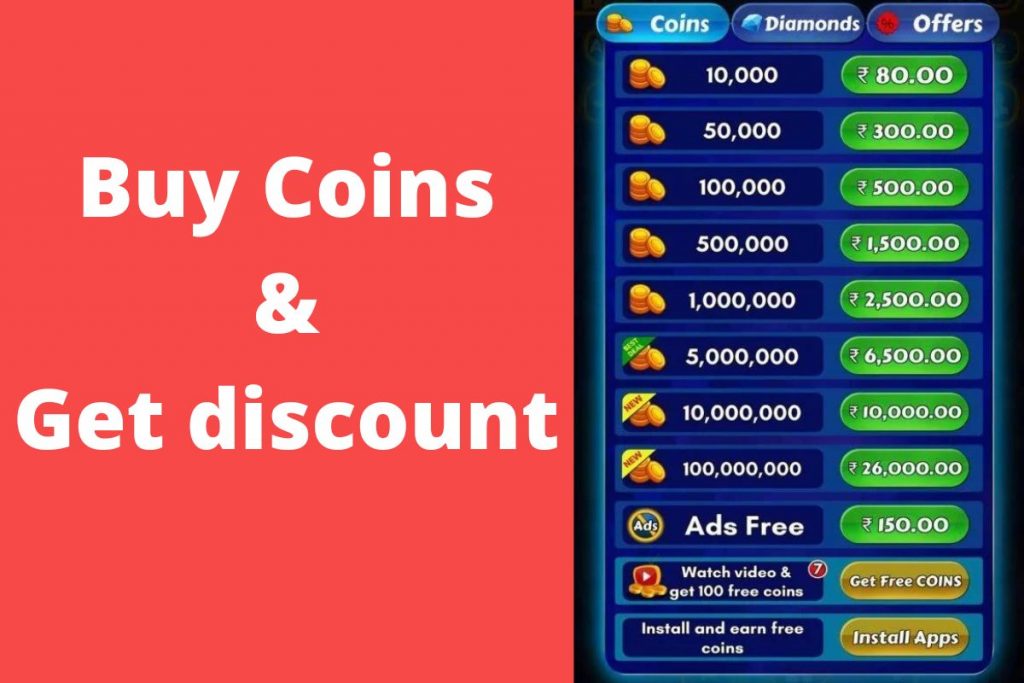 We can buy coins