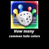 How many common ludo colors