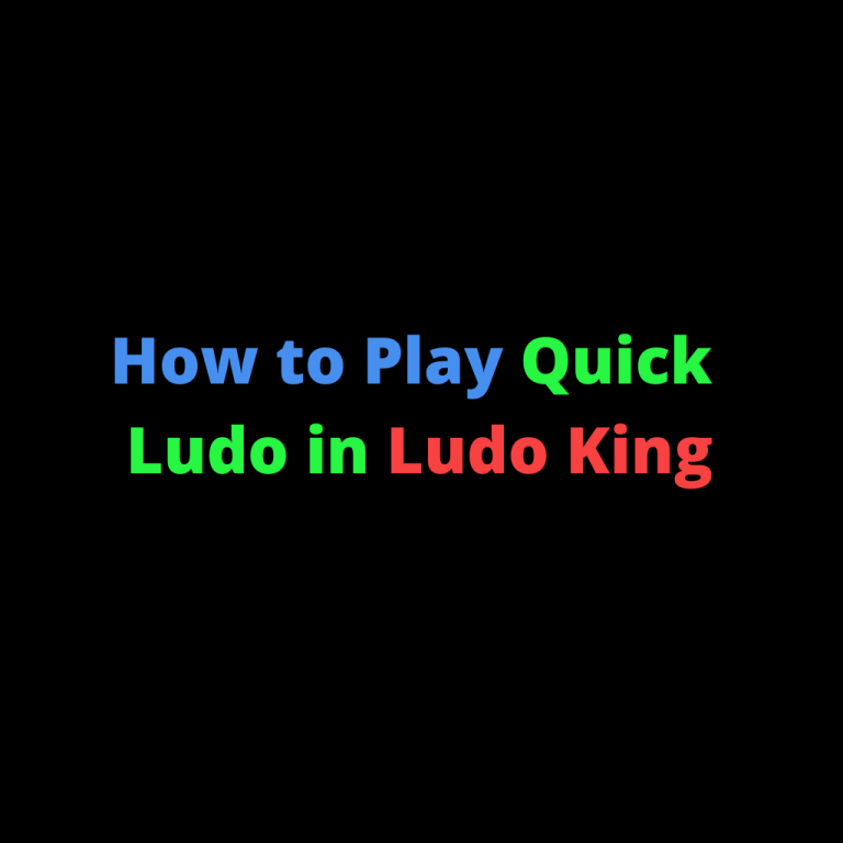 Ludo Quick Play